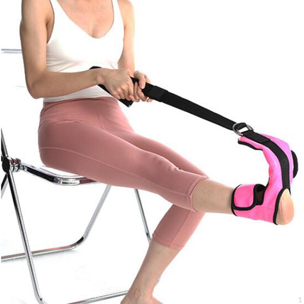 And Leg Stretcher Strap, Stretch for Hamstring Brace Yoga Ligament Straps Band Belt Stretching