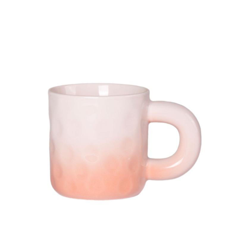 1PC  Explosions Gradient Mug Lovers High-value Cream Ins Wind Ceramic Cups with Gift Cups Wholesale Coffee Mug