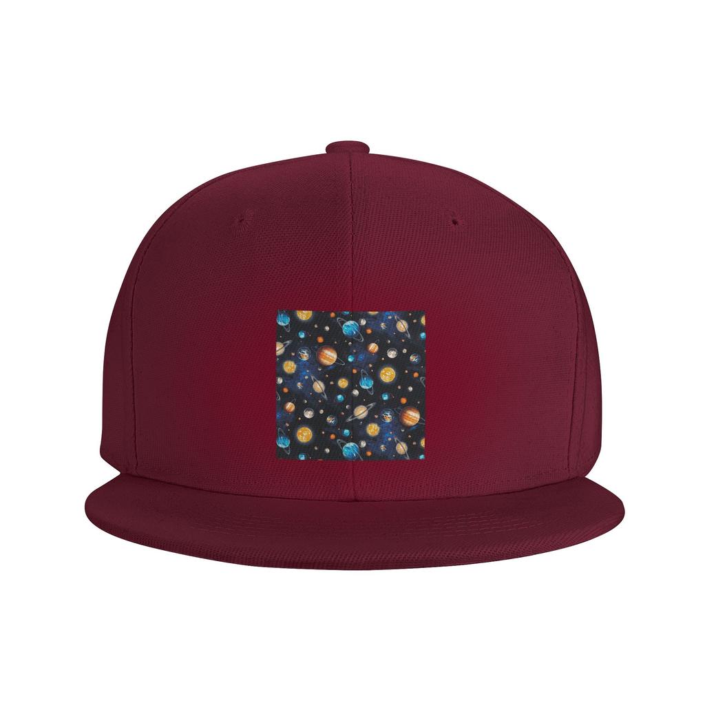 Solar System Space Planets Universe Baseball Caps Snapback Fashion Baseball Hats Casual Casquette Outdoor for Unisexs And Womens