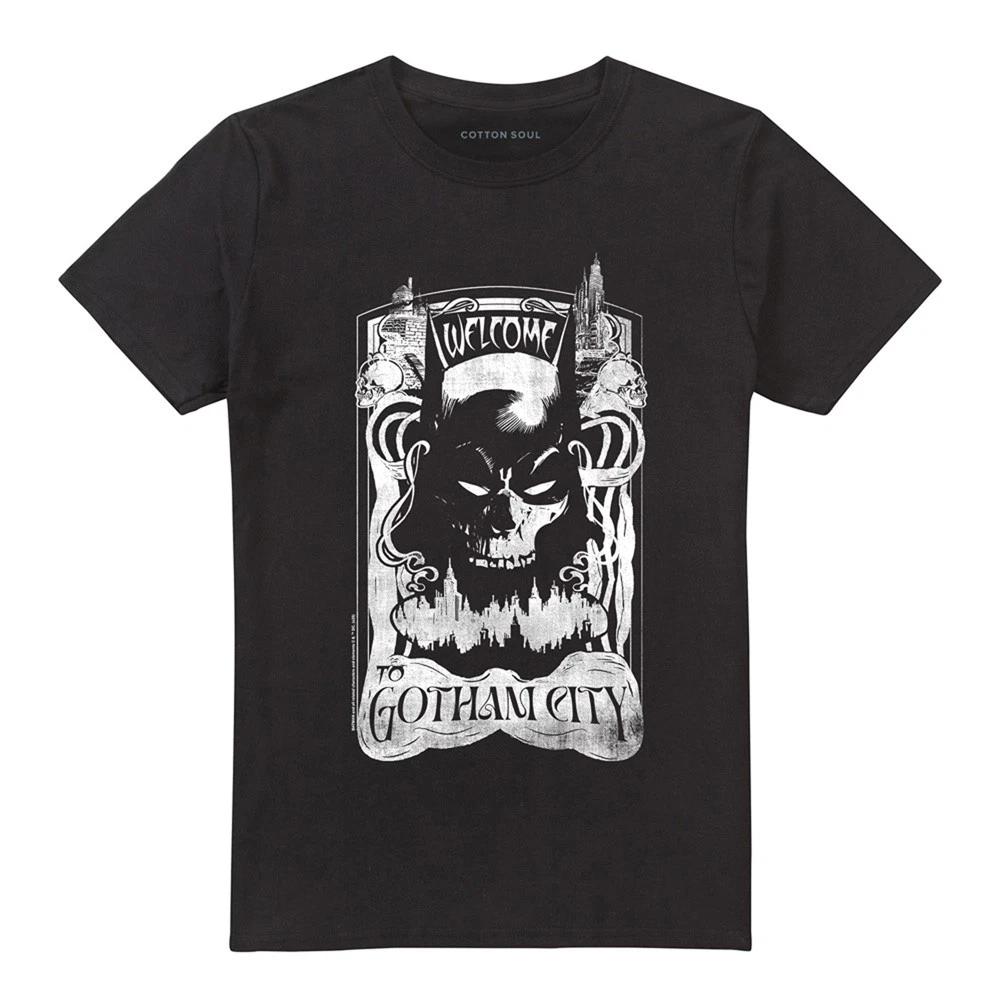 

Batman Skull Mask Unisex 100% Cotton T-shirt Mens Tees Top S-5XL, Black XL