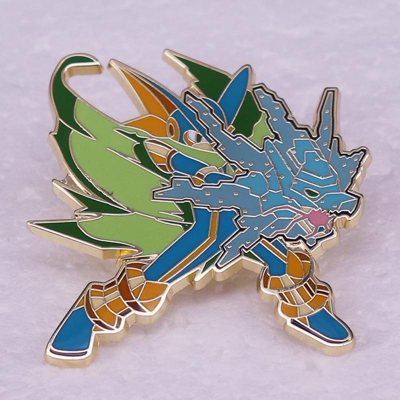Metal Badge Collection: Mega Man Brooch Accessory