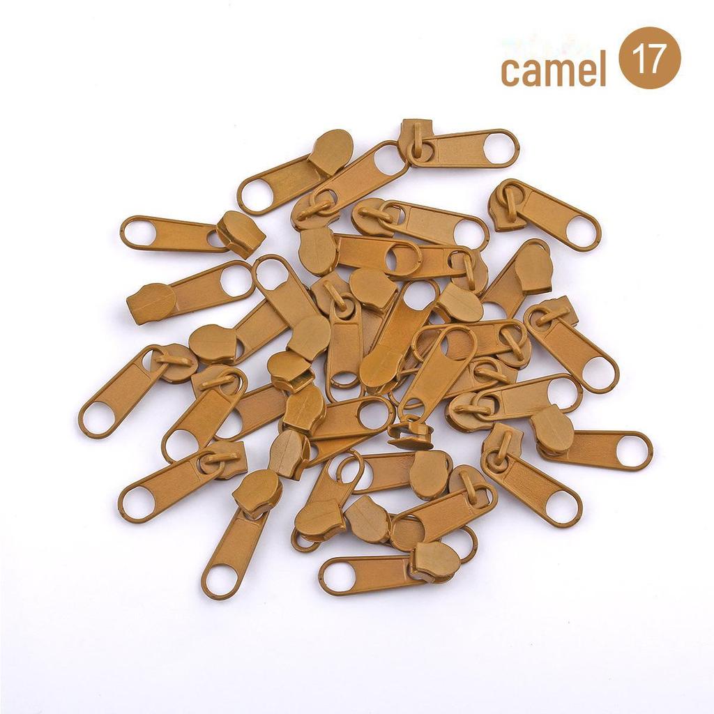 Colorful No. 3 Metal Zipper Pulls for Textile and Clothing