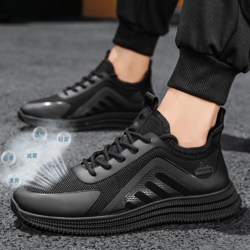 Lightweight soft-soled casual comfortable shoes Thin flat-soled dirt-resistant lightweight non-slip sports shoes
