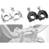 Motorcycle Handlebar Riser Motorcycle 22mm 7/8'' Handlebar Bar Risers Mount Bracket Clamp for CRF 50 Dirt Pit Bike Motocross Assembly Accessories
