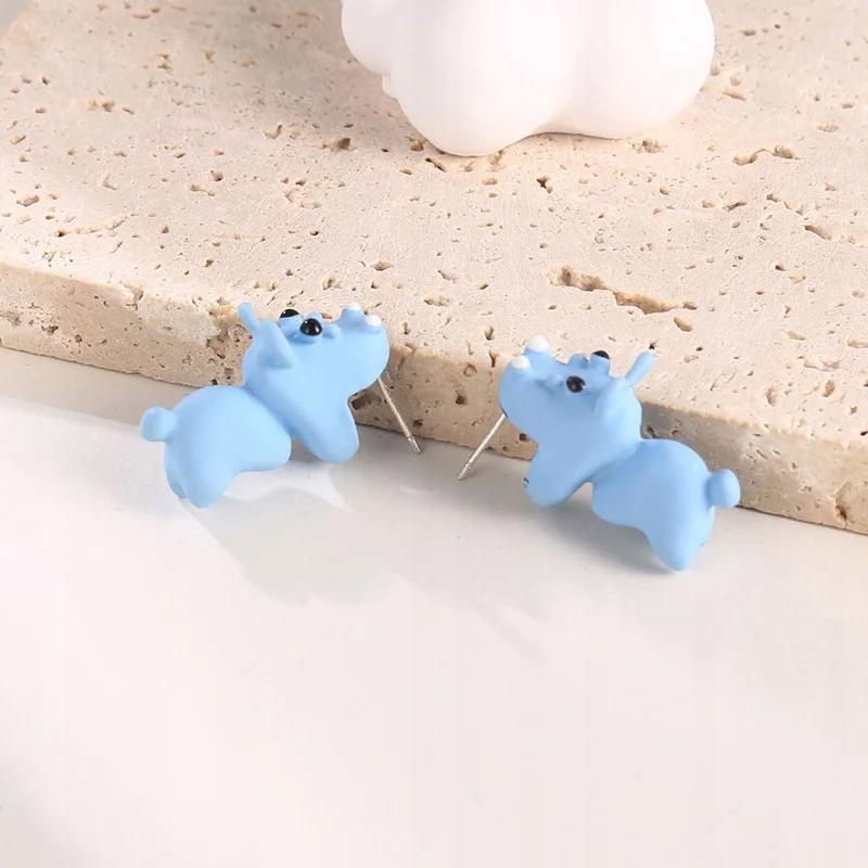 Dámské náušnice 3D modely zvířat Pes Corgi Šperky Dárek