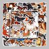 50 Horse Cartoon Stickers: Waterproof Graffiti for Suitcases, Scooters, Computers, and Tablets.