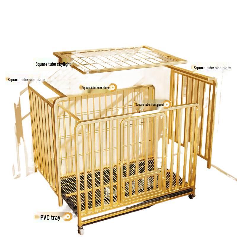 Extra Large Dog House with Toilet Separation for Golden Retrievers, Medium Dogs, Small Dogs, Teddy, and Bichon Breeds