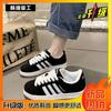 [Comfortable thick sole] Couple bread shoes women's new popular niche thick-soled casual board shoes in summer 2025 flat