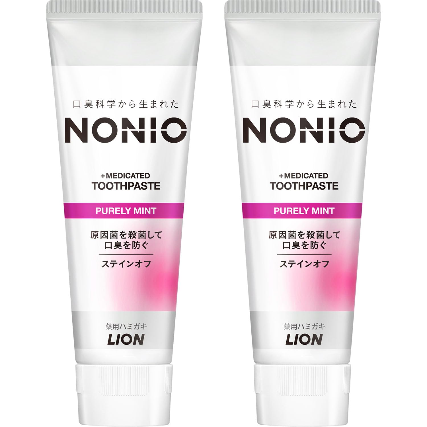 

[Quasi-drug] NONIO Toothpaste Purely Mint 130g x 2