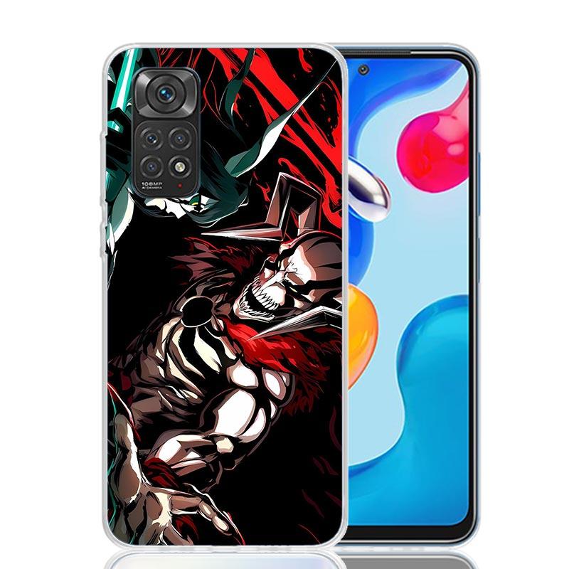 Kurosaki Ichigo Bleach Phone Case For Xiaomi Redmi Note 15 14 13 12S 12 Pro Plus 11S 11E 11 11T 10S 10 Art Soft Pattern Cover Re