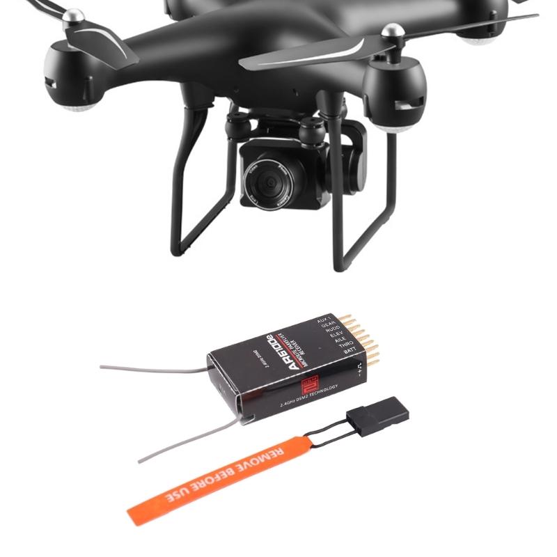 AR6100E 6 Channel Aircraft Receiver Support DSM2 Compatible DX6I DX7 DX8 DX18 DSX6 DSX9 Wide Compatibility