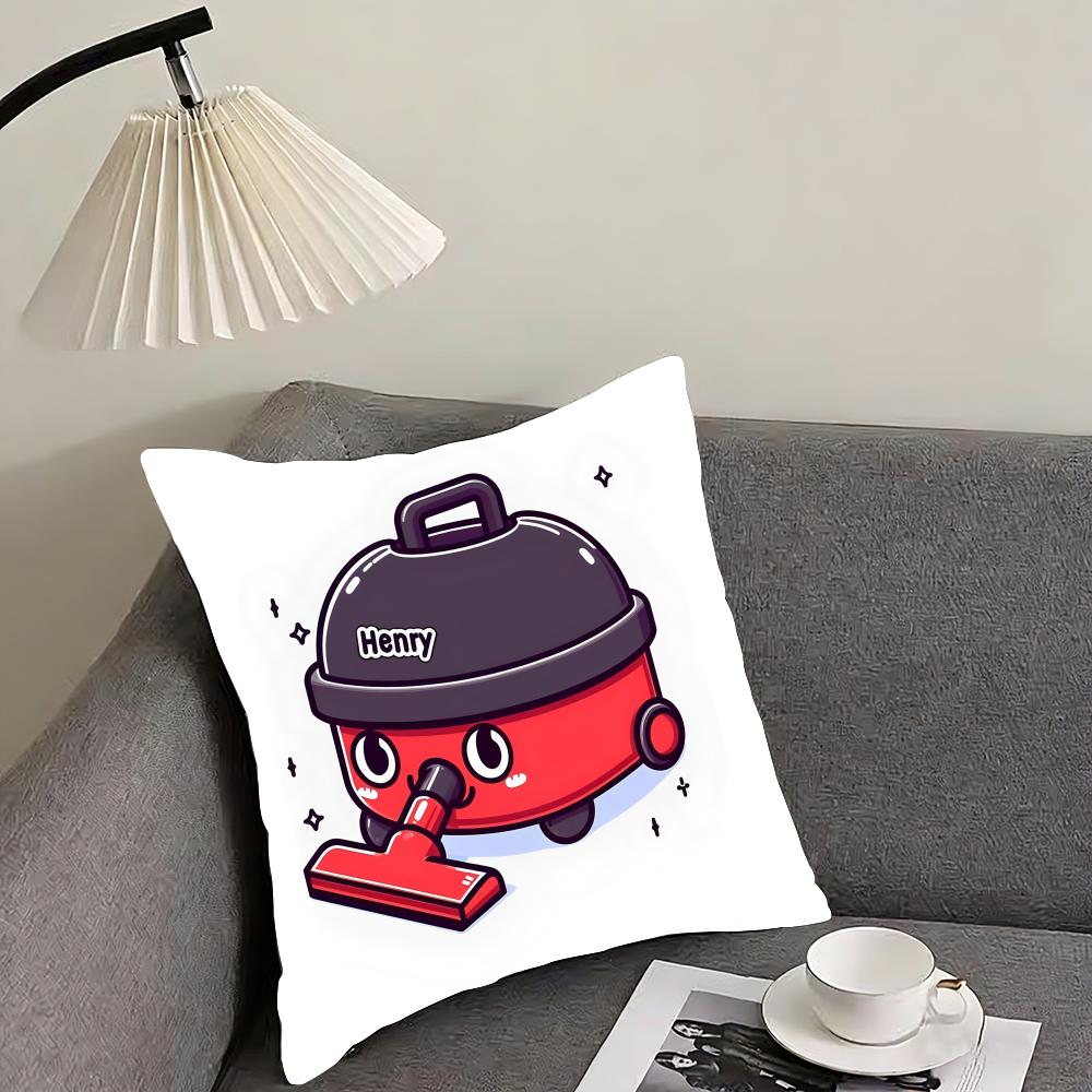 

HHenry Hoover Cushion Cover Pillowcase Comfort Sofa Bed Silky Elegant Invisible Zipper Decorative Cushion Cover 30x30cm