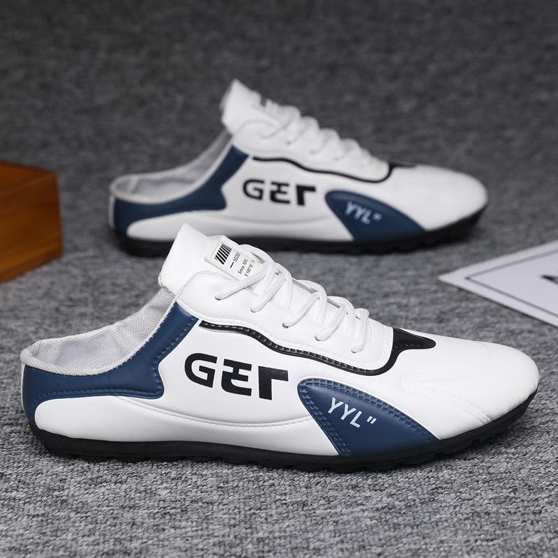 

Men s shoes spring and autumn new men s trend sports casual shoes soft sole versatile student tide shoes 44 белый