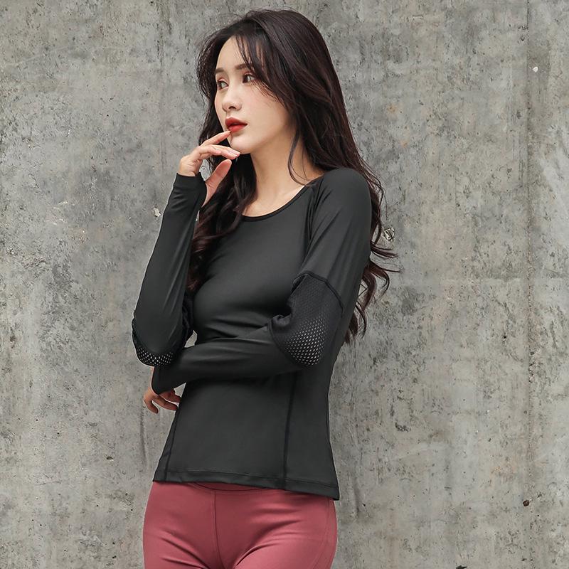 Lulu2025 Women's Sports T-Shirt: Long Sleeve Yoga and Fitness Top for Summer