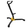 Nakira Saxophone Stand X Tenor/Alto (Black Yellow)