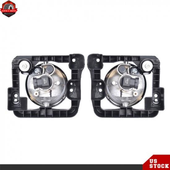 Front Fog Light Lamps w/Bulbs&Cover Kits For 2009-2010 Acura TSX Right&Left Side