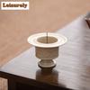 Embossed Ceramic Small Incense Holder Water Fountain Decoration Incense Burners Consecrate Censer Teaset Accessories Ornaments