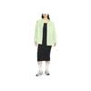 Nike Sportswear Chill Poplin Fashion Simple Beautiful Trendy Long Sleeve Shirt Women Shirts Light-Yellow-Green HJ0716-701