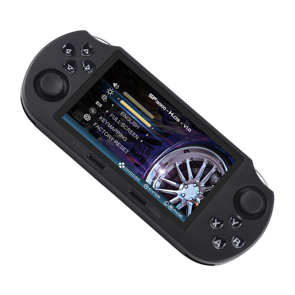 Handheld-Spielkonsole 4,5 Zoll 854x480 IPS-Bildschirm 64GB Retro Handheld-Spielkonsole Unterstützt 14