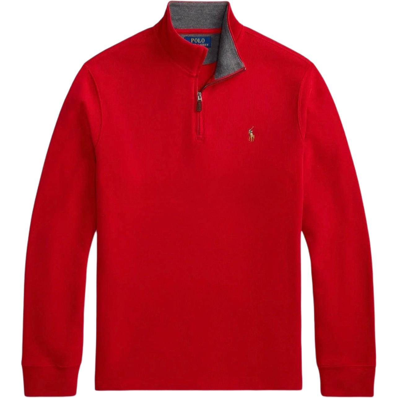 

Polo Ralph Lauren Pony Embroidered Stand Collar Half Zip Long Sleeve Sweatshirt Men sweatshirt 710877001-021 S