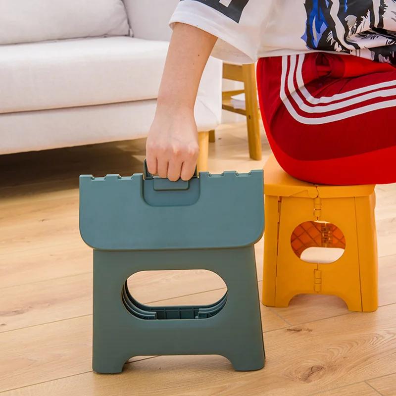 Portable Outdoor Portable Folding Stool for Home Use,multifunctional Shoe Changing, Simple and Lightweight Leisure Fishing Stool