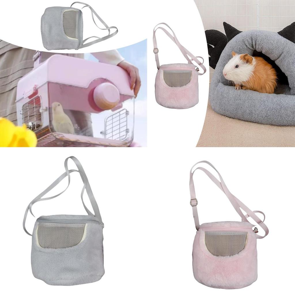 Hamster Carrier Bag Portable Small Pet Travel Bag for Hedgehog Rat Hamster
