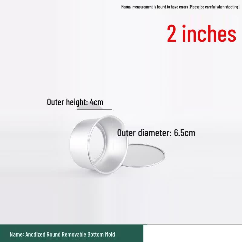 Round Anodized Chiffon Cake Mold