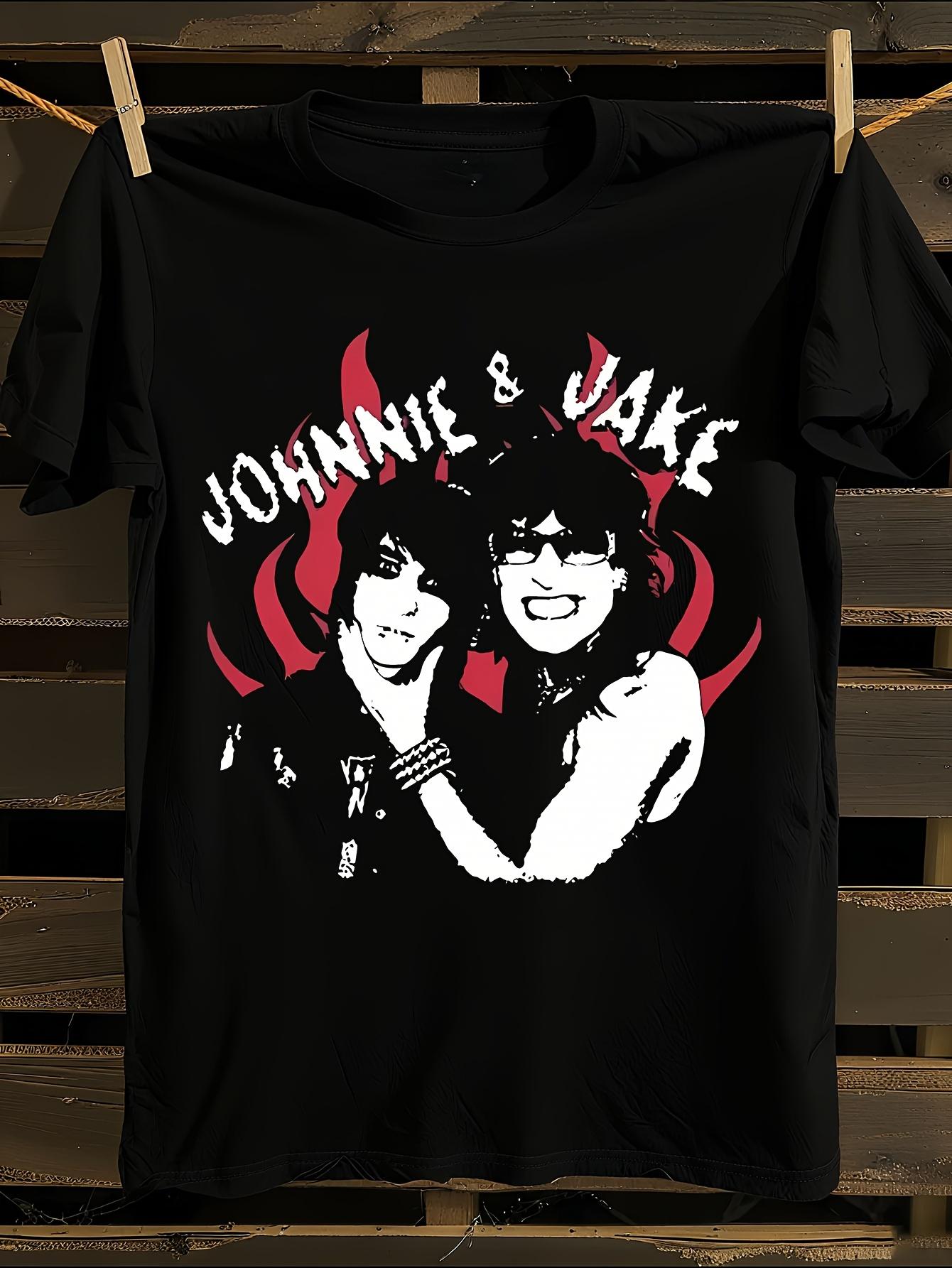 Jake Johnnie Meme Graphic Tshirt S