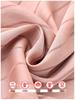 Women's Pink Long-Sleeve French Waist-Cinched Slim-Fit Top for Early Spring Layering