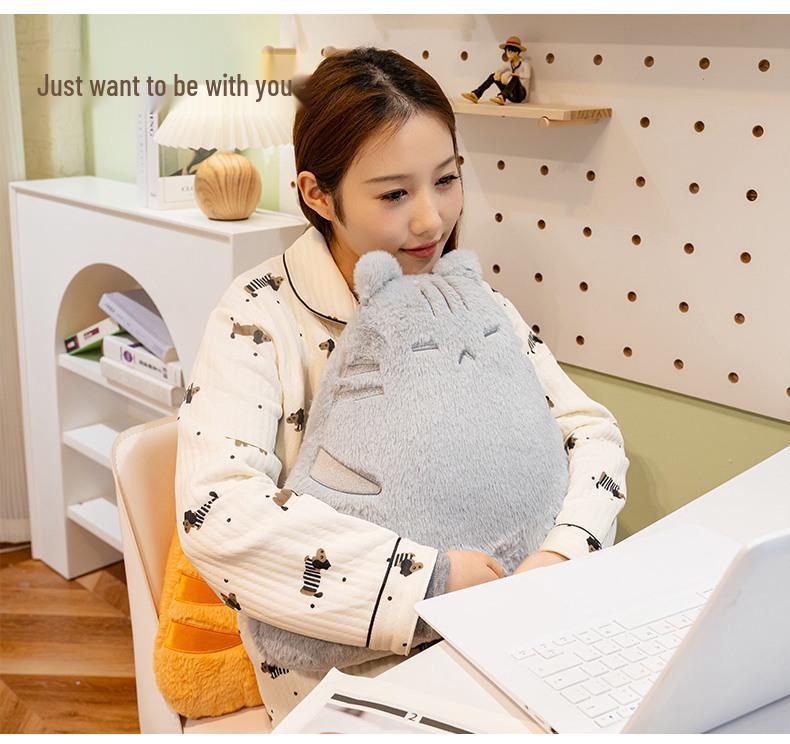 Mountain Cat Memory Foam Seat & Lumbar Cushion for Office, Car, Sofa, or Bay Window