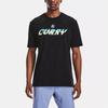 Under Armour Outdoor Sports Casual T-Shirt Men Tops Black 1364969-001