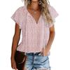 Loose Chiffon Solid Colour Casual Summer Slim T-shirt