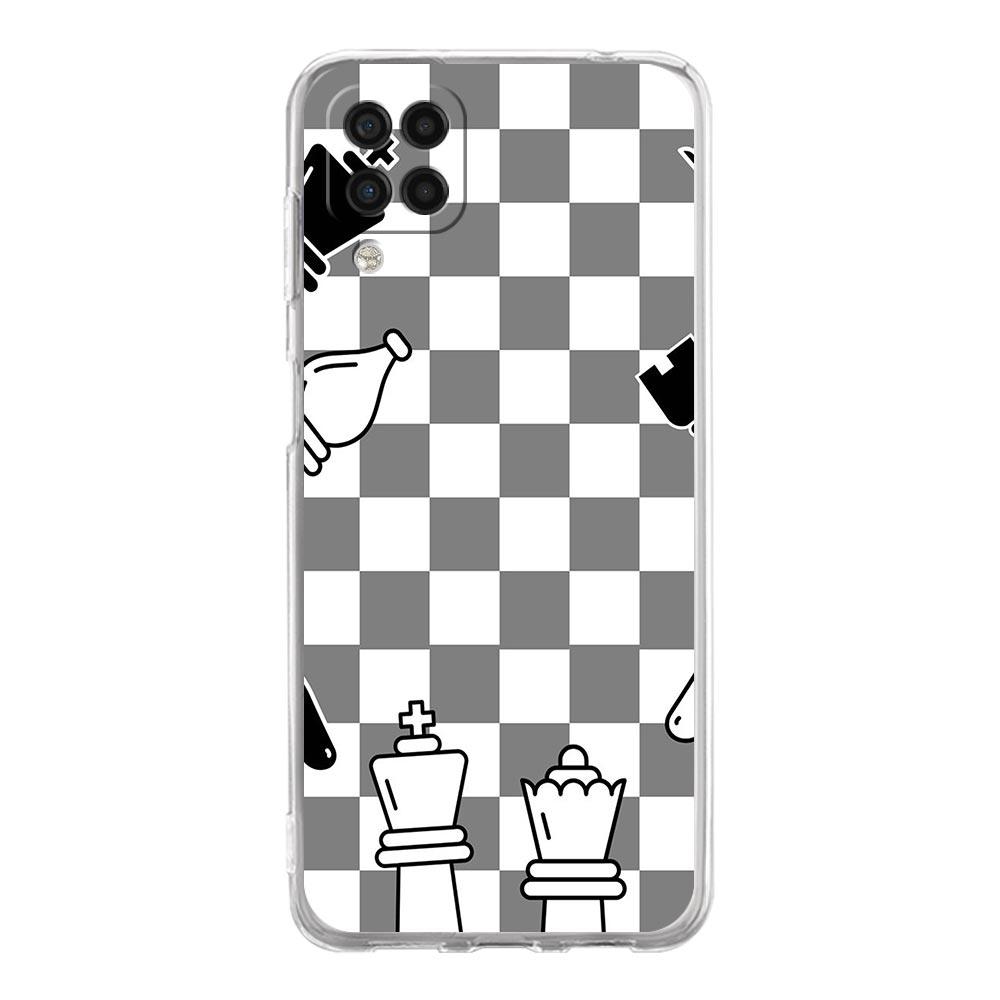 Phone Case For Samsung Galaxy A13 A33 A35 A55 A73 A53 A23 A51 A71 A21S A72 A31 A41 A05s A03S A15 A25 5G Cover Chess Board Art