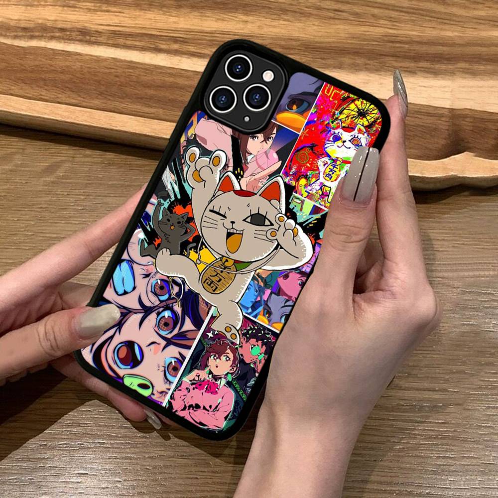 Dandadan Anime Phone Case Silicone PC+TPU For For IPhone 11 12 13 14 15 16 Plus Pro Max Cover