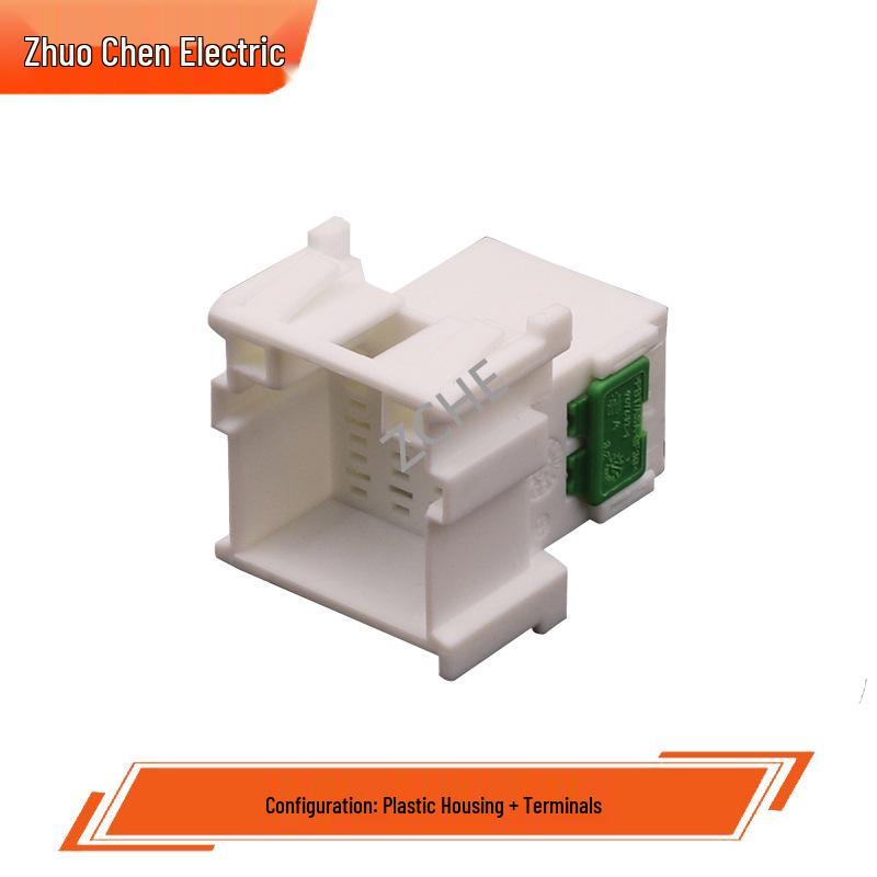 12-Pin Male-Female Mating Connector 2-967627-1 Plug with 7-968972-1 Connector, 12 Holes