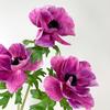 Artificial Flower UV Resistant Realistic Fake Silk Flower Stem Home Office Wedding Party Indoor Outdoor Faux Bloom Table Centerpiece