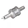 1 ks 6/8mm palivový jednosměrný zpětný ventil z hliníkové slitiny, automobilový jednosměrný zpětný ventil pro plyn, kapalinu, vodu a kapaliny