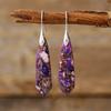 Premium Bohemian Light Luxury Geometric Emperor Stone Geometric Earrings Earrings Popular Accessories