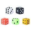 200/500/600 Stück Mini Sechsseitige Acrylwürfel 8mm Versammlungsfest Party Brettspielkarten Spiel Requisiten Unterhaltung Zubehör XJM