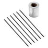 Exhaust Pipe Insulation Tape 6 Zip Ties Aluminum Foil