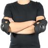 A set of Four Knees and Elbows,Airsoft Knee Elbow Protective Pads Combat Paintball Skate Outdoor Sports Safety Guard Gear