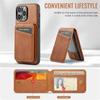 2 In 1 Magsafe Magnetic Leather Phone Case for iPhone 17 16E 16 15 14 13 12 11 Pro Max 16 Plus Wallet Card Holder Pocket Cover