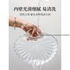 Home-Use Simple Transparent Bowl European Creative Style Ideal as Salad Bowl Dumpling Plate Fruit Dish