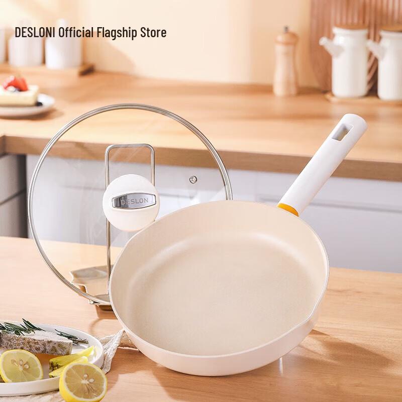 DESLON Silver Moon 26cm Maifan Stone Non-Stick Frying Pan
