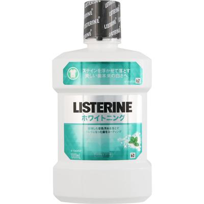 JNTL Consumer Health Listerine Whitening 1000ml (Quasi-drug) Periodontal Disease Prevention Mouthwash To Use] Hold an Appropriate Amount of Approximat