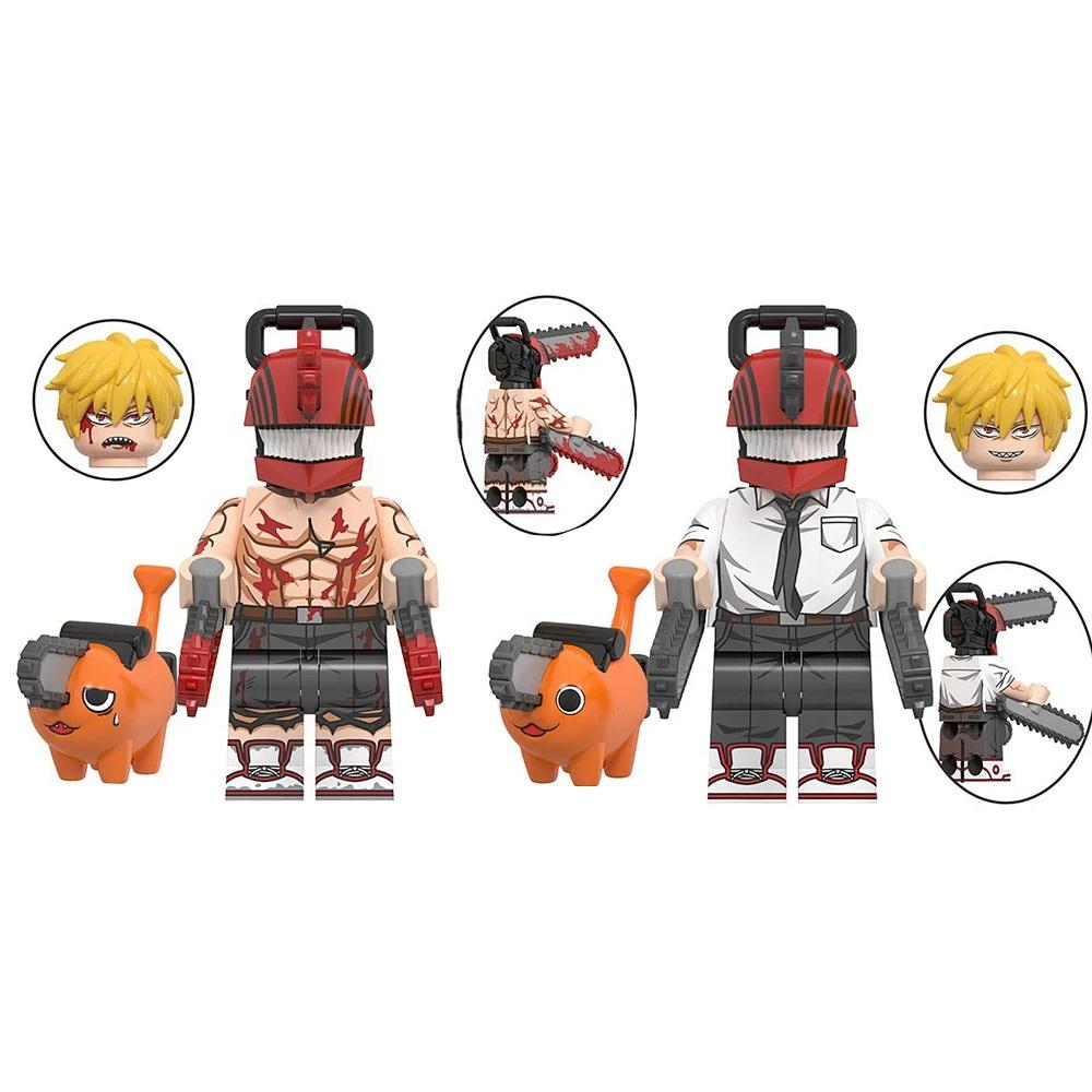 Collection of Chainsaw Man Third-party Assembly Toys