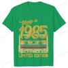 Fashion Birthday Gift for Men T-shirt Vintage Made in 1985 40th Birthday 40 Years Old Tops Summer Streetwear Short Sleeve Tees