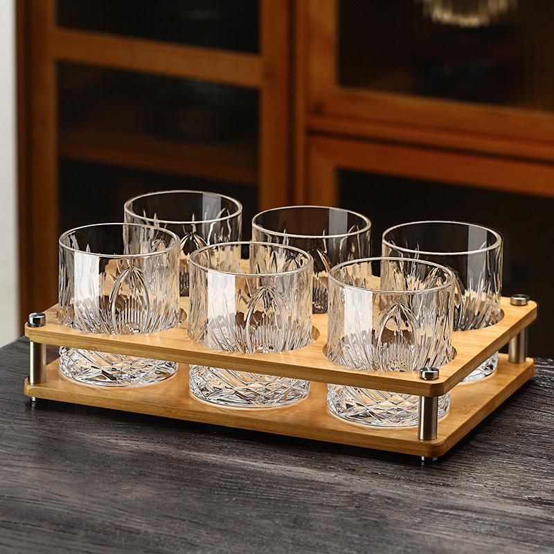 2025 Luxury Whiskey & Cocktail Glass Set - Large Ice Ball Glasses