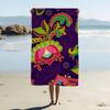 Paisley Print Beach Towel For Kids Personalized Bath Towel Pool Towel Vacation Gift Picnic Towel Party Gift