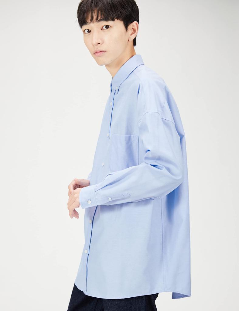 [IMPROVES] Long Sleeve Oxford Button-Down Shirt